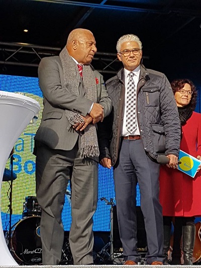 PM Bainimarama Bonn Governor