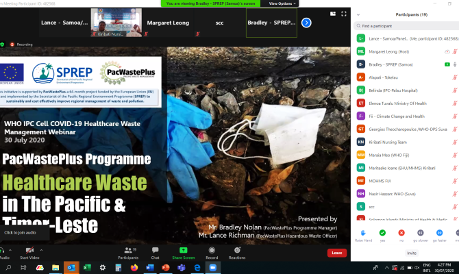 WHO Webinar