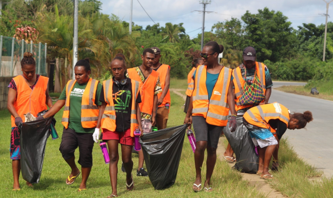 Vanuatu clean-up