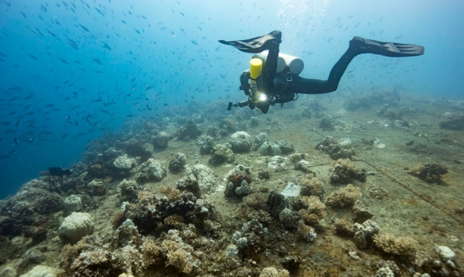 The Chuuk Lagoon in FSM