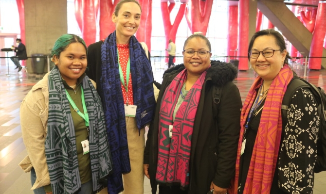 Pacific delegates in Montreal for CBD15.