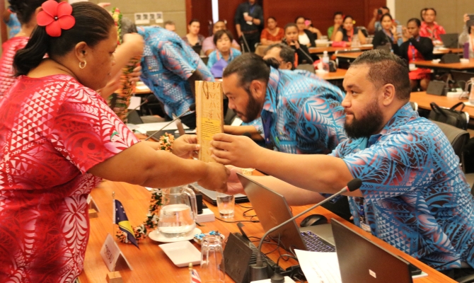 Closing of the PMC-5 in Apia, Samoa