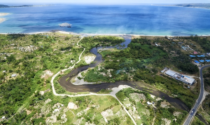 La Colle River near Port Vila 2, Efate Island, Vanuatu Copyright: Stuart Chape