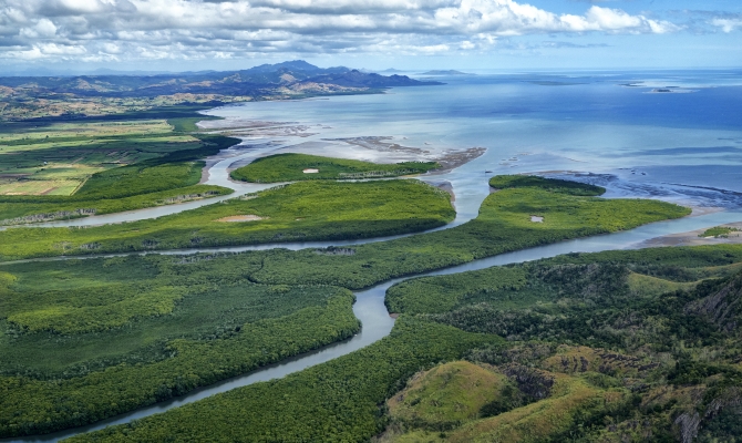 Labasa-Wailevu-Qawa river delta mangroves 1_Vanua Levu_Fiji © Stuart Chape