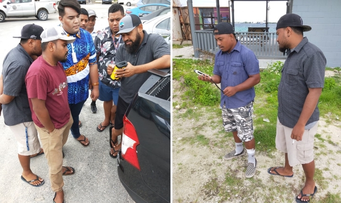 Virtually Enhancing Marshall Islands Protected Areas with GIS and site mapping skills