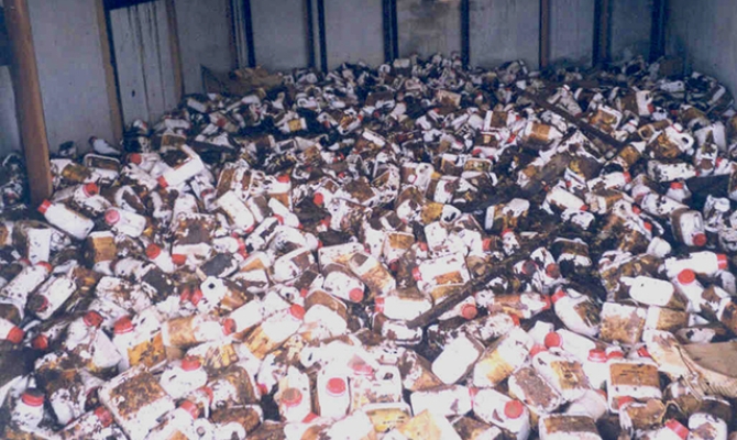 Tackling the menace of used pesticide containers in the Pacific
