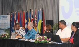 The side event at the SPREP 31st Meeting on Tuesday.