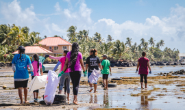 The Pacific countries are fighting back against marine litter. 