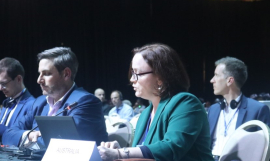 The Australian delegation at INC1 