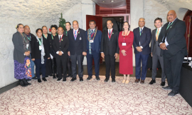 Pacific delegates at COP15 