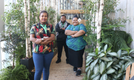 Pacific youth delegates at COP15 