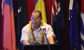 SPREP Director General, Kosi Latu.