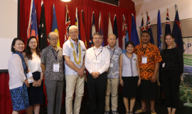 JICA J-PRISM II Team and SPREP Staff at the side event