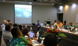 Data strategy session at PacWaste Plus meeting