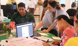 Officials working towards reporting the status of the environment for Samoa.