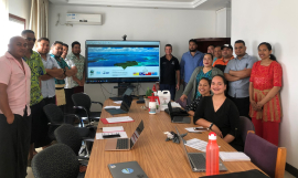 War on Weeds training in Nukualofa, Tonga 