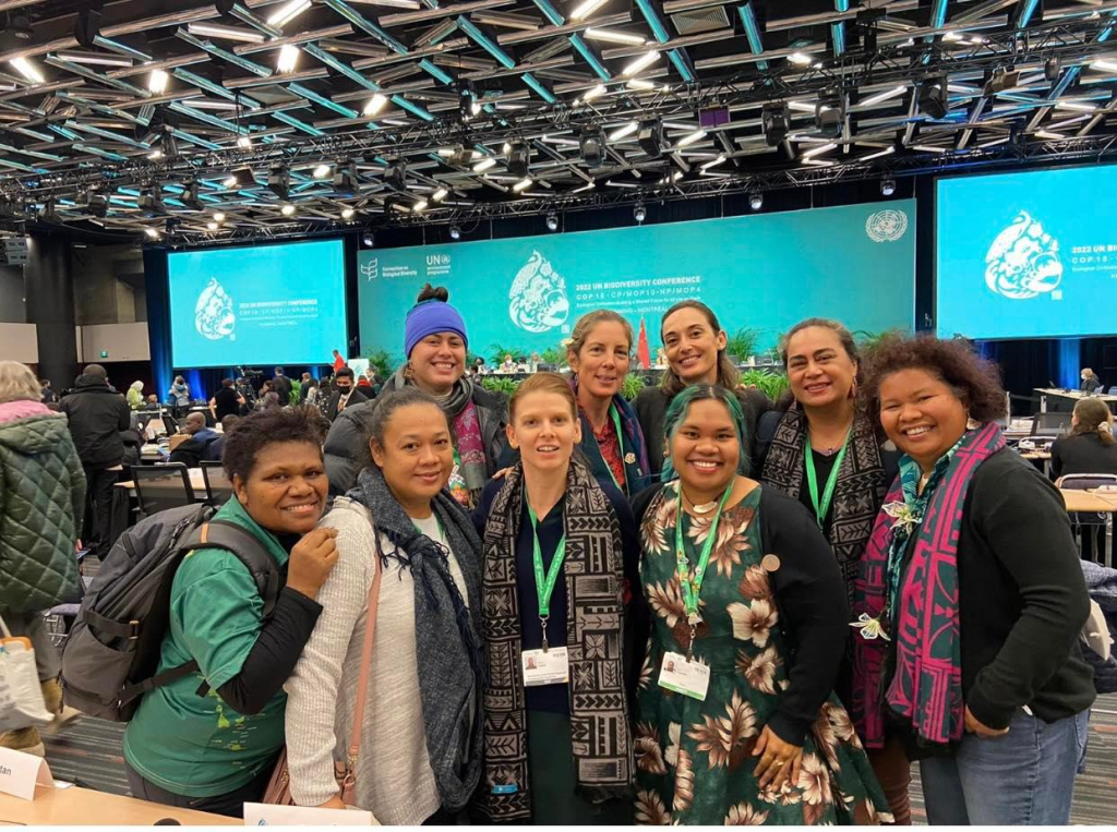Some Pacific delegates at the meeting