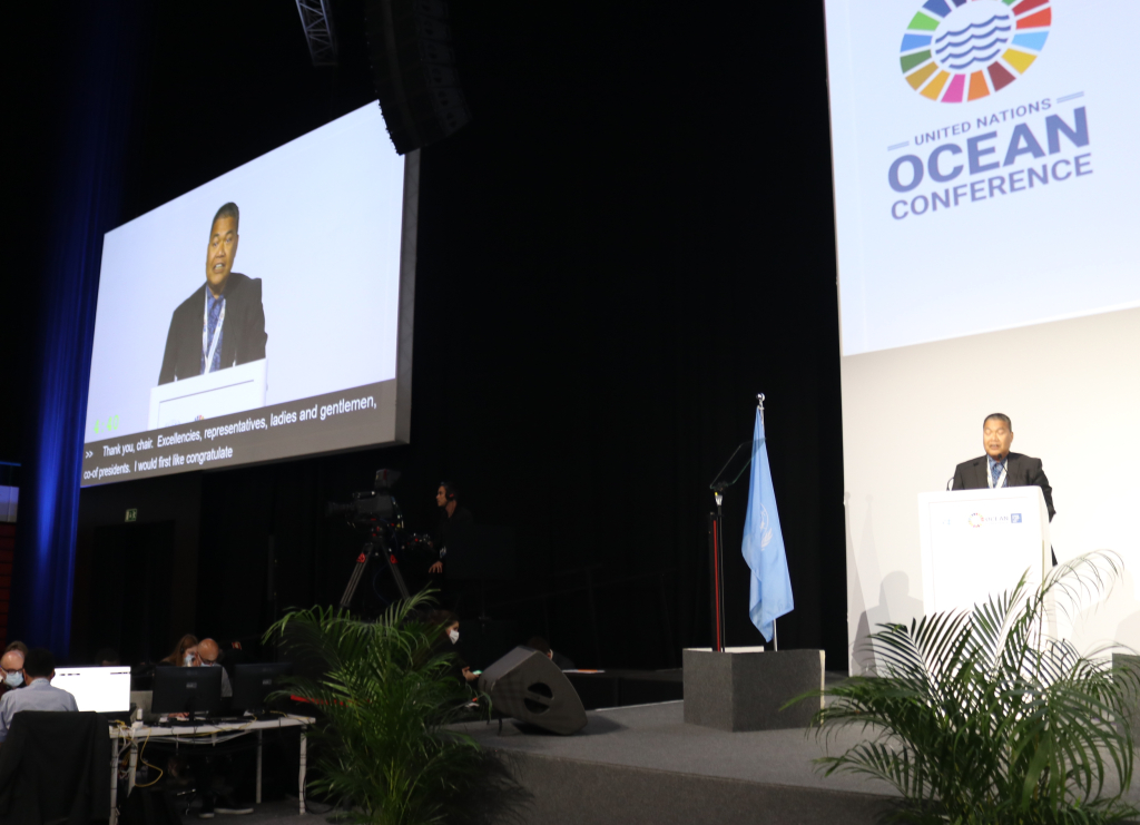 FSM addresses UNOC2022.