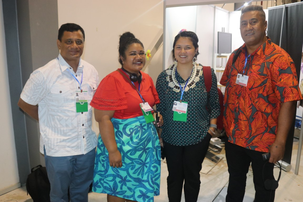 Pacific delegates at INC1.