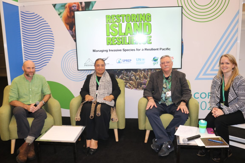 The panel at the side event